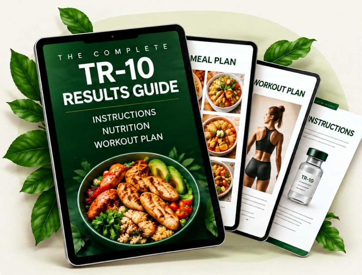 The Complete TR - 10 Results Guide e-book with meal plan, workout plan and instructions